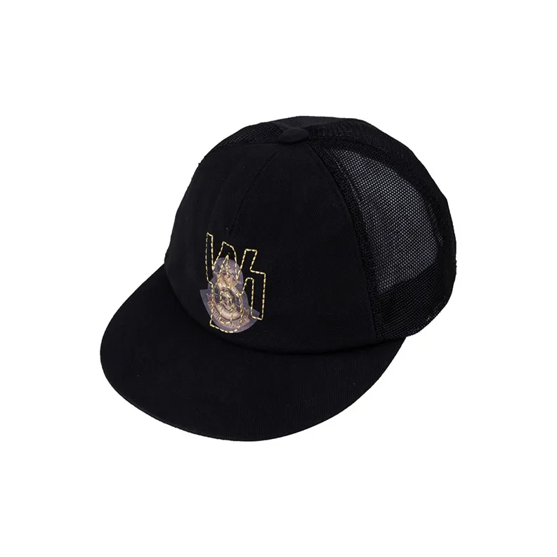 WE11DONE Baseball Caps Men Black-1