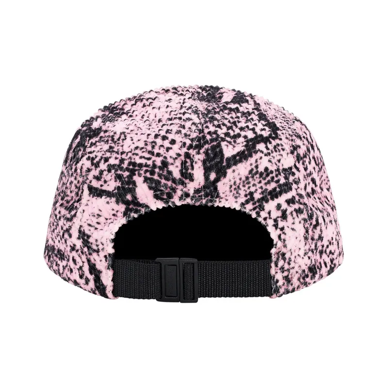 Supreme Snakeskin Corduroy Camp Cap-1