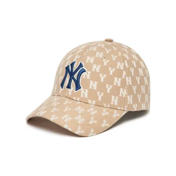 MLB Polyester Baseball Caps Unisex Khaki
