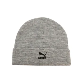 PUMA Beanie Unisex Light Mixed Gray