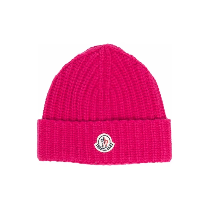 Moncler Ribbed Knit Beanie-1