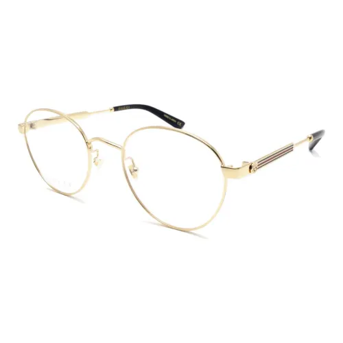 GUCCI Eyeglass Frames Unisex Gold