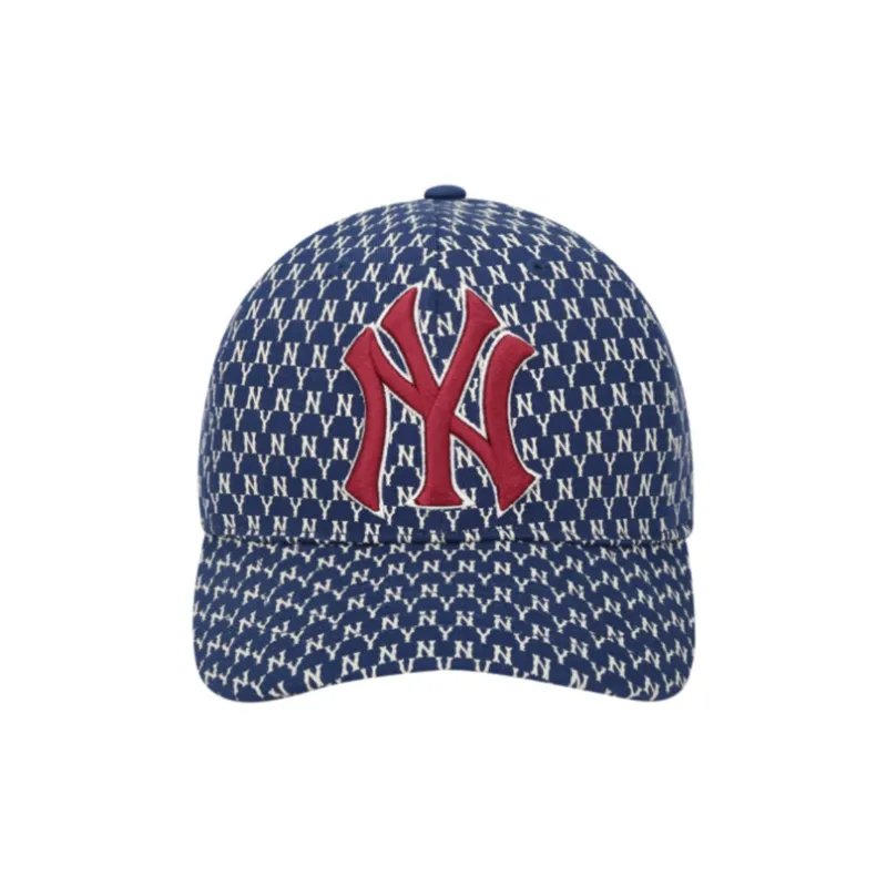 MLB Cotton Baseball Caps Unisex Navy Blue-1