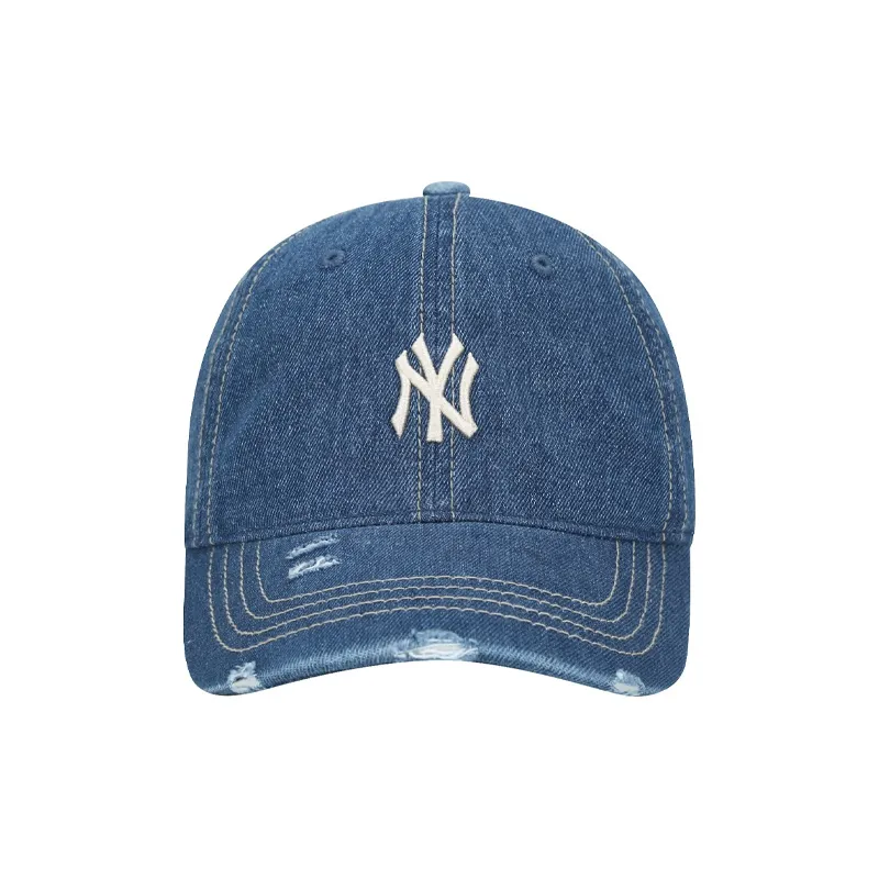 MLB Distressed Denim Baseball Caps Unisex-5