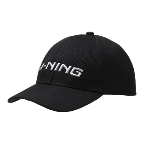 LINING Sports Fashion Collection Baseball Caps Unisex Black