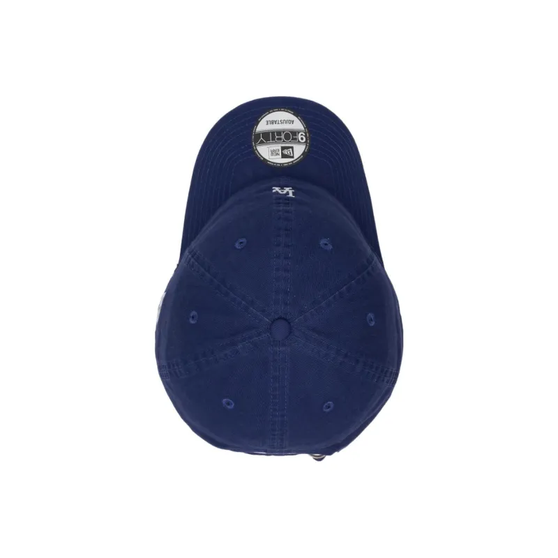 New Era Cotton Baseball Caps Unisex Royal Blue-4