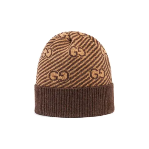 GUCCI Beanies Kids Brown