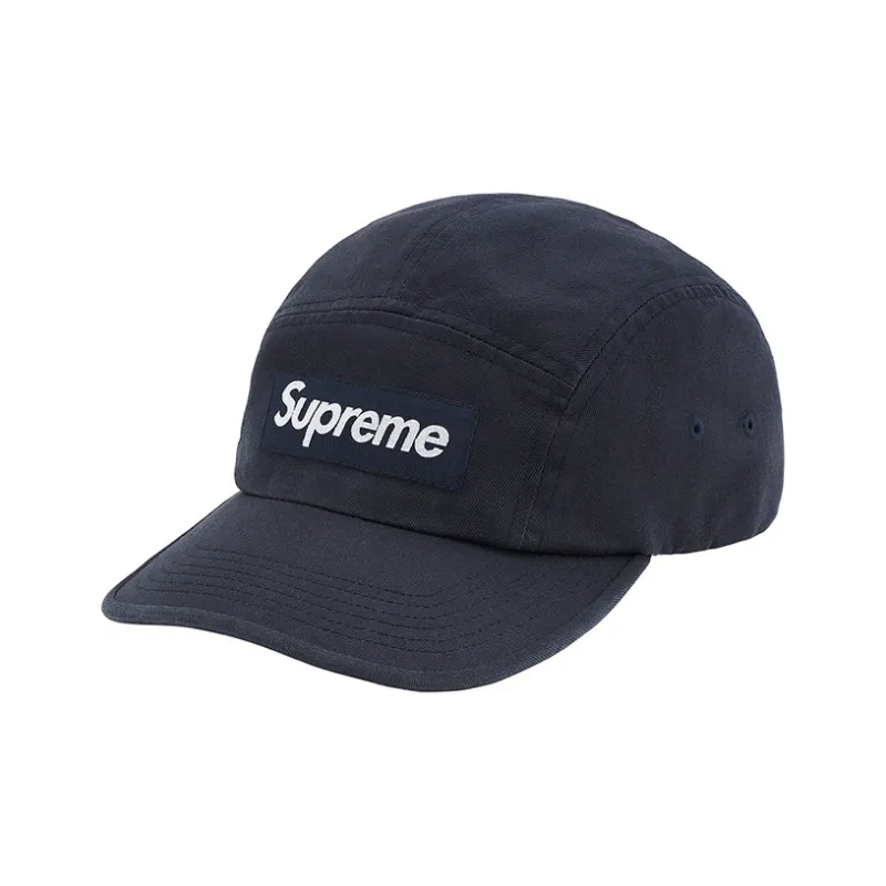 Supreme Washed Chino Twill Camp Cap FW21-2