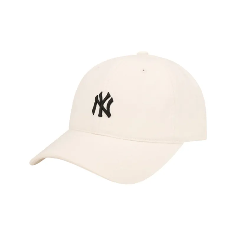 MLB Cotton Baseball Caps CP77 Unisex Ivory-0
