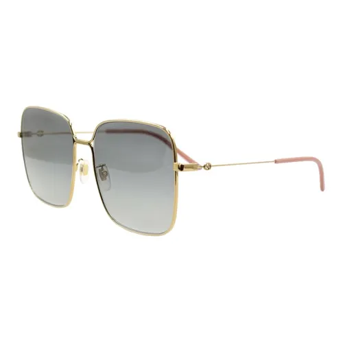 GUCCI oversized square-frame sunglasses