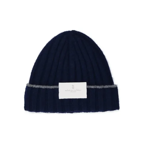 Brunello Cucinelli Beanies Unisex Blue