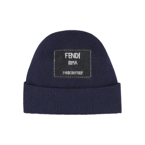 FENDI Beanies Men Blue