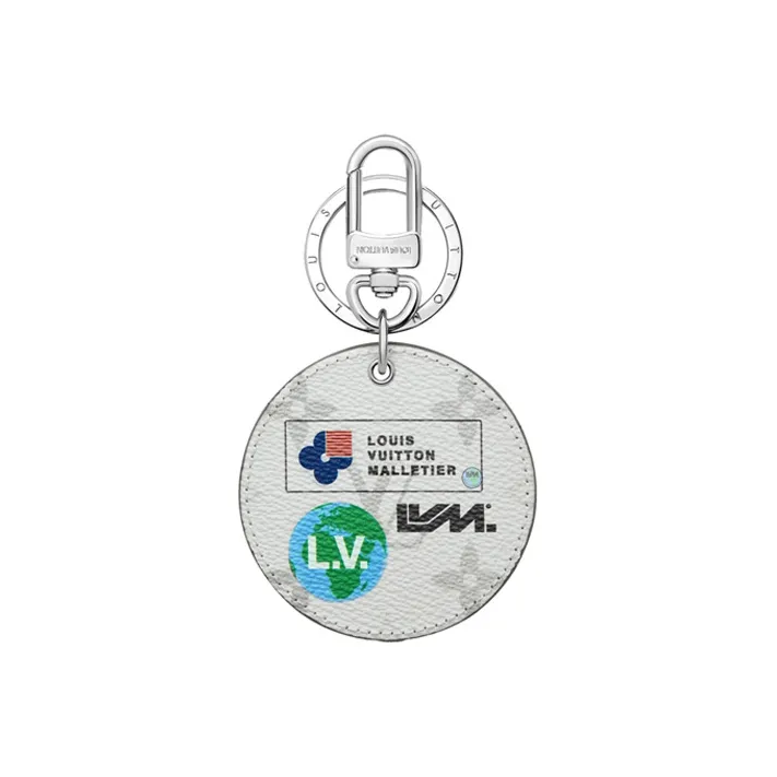LOUIS VUITTON Leather Keychains Unisex-0