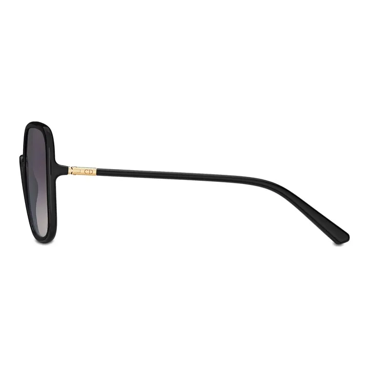 DIOR Square Sunglasses Unisex Black-2