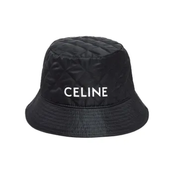 CELINE Bucket Hat In Vinyl Twill