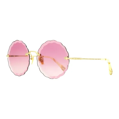 Chloé Sunglasses Women's Gold/Pink