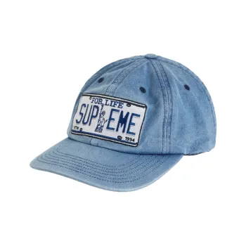 Supreme License Plate 6 Panel