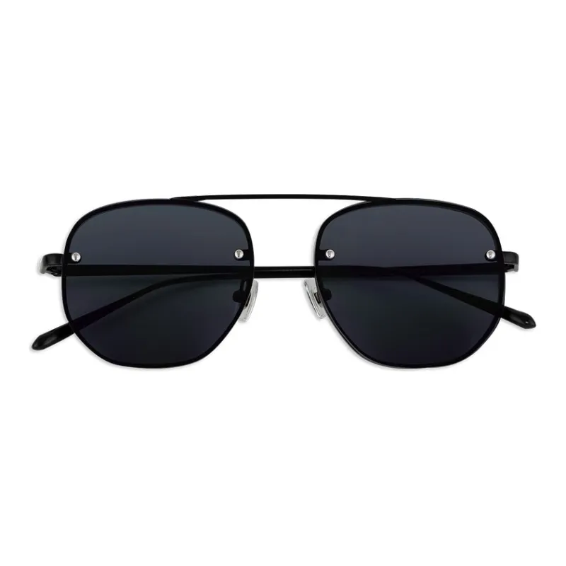 BONNIECLYDE Sunglasses Unisex Black-1