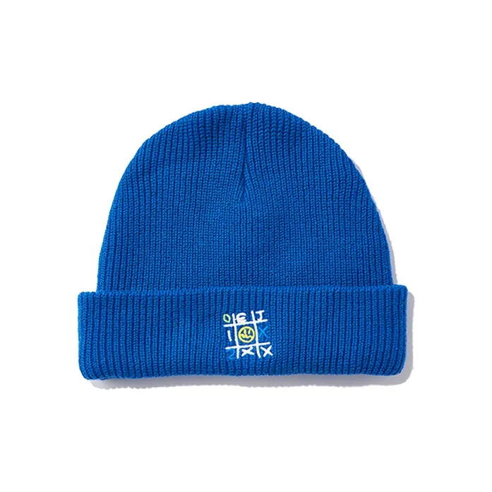 BEASTER Cotton Beanies Unisex Klein Blue-6