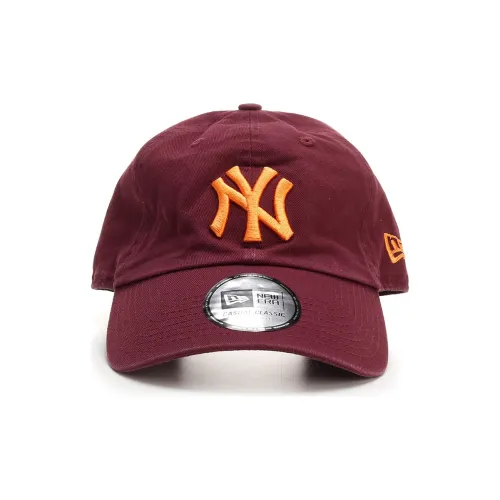 New Era Cotton Baseball Caps Unisex Red