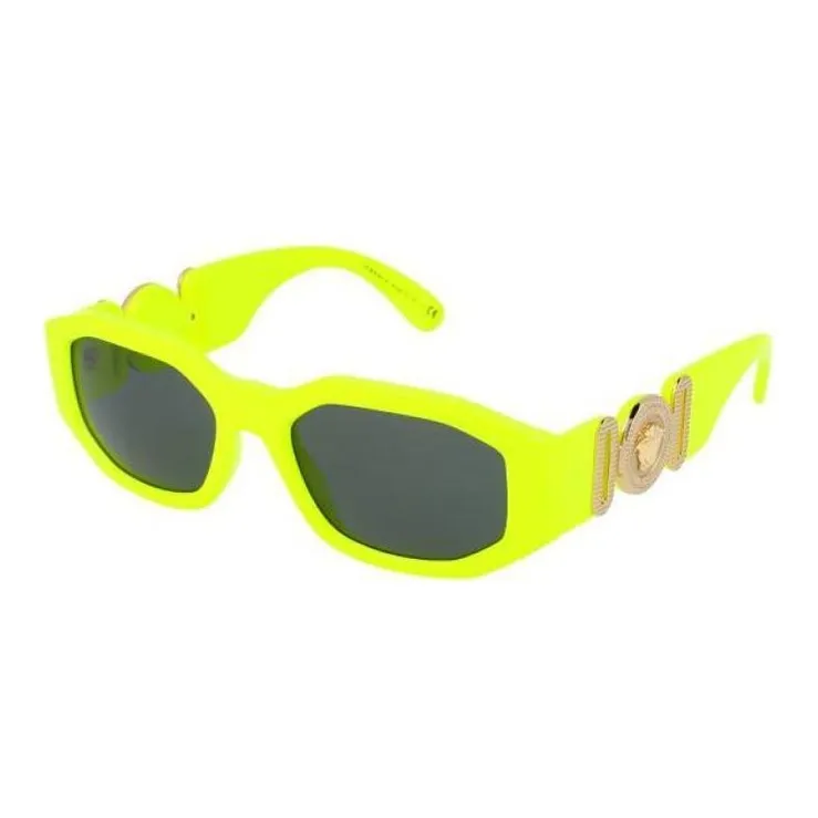 VERSACE Eyewear Rectangular Frame Sunglasses-0