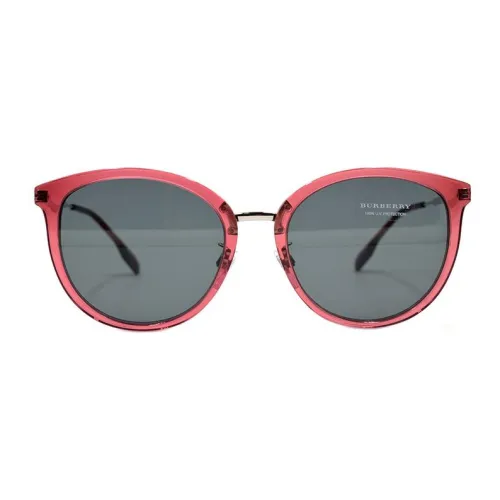 Burberry Sunglasses Women's Transparent Red