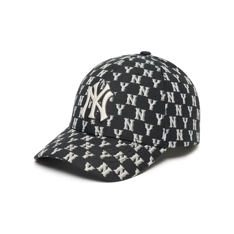 MLB MONOGRAM Reading Collection Polyester Baseball Caps Unisex Black-0