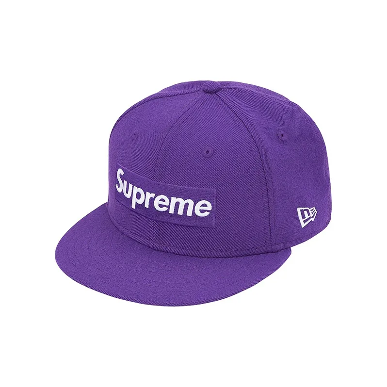 Supreme Sharpie Box Logo New Era Fitted Cap Green-3