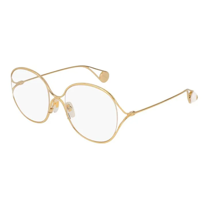 GUCCI Eyeglass Frames Unisex Metallic-0