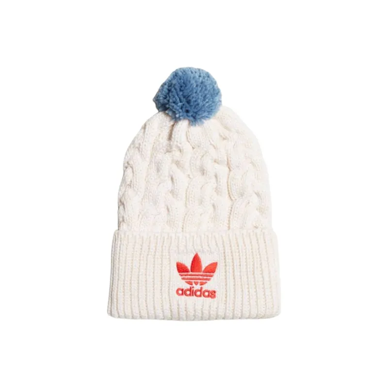 Adidas Originals Acrylic Beanies Unisex White-1