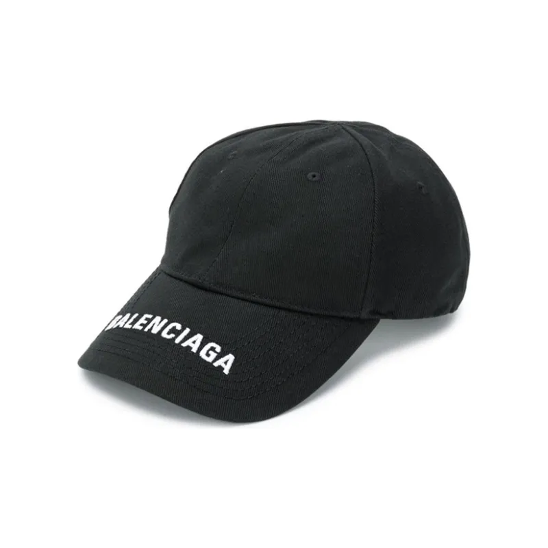 Balenciaga Logo-visor Baseball Cap-0