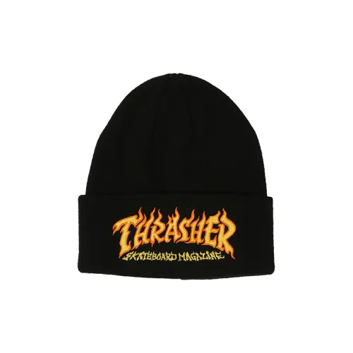 Thrasher Beanies Unisex Black