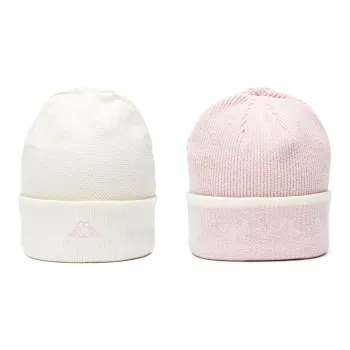 Kappa Beanie Unisex Pink/White Two Tone/Black/Gray Two Tone