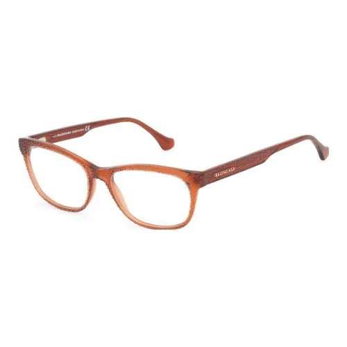 Balenciaga Eyeglass Frames Unisex Orange