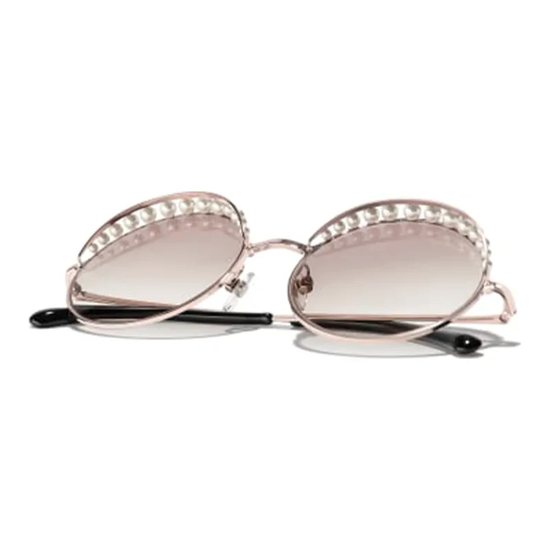 CHANEL Sunglasses Women's Pink-3