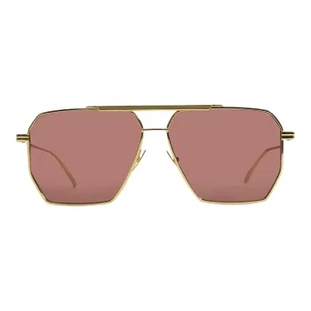 Bottega Veneta Sunglasses Women's Gold