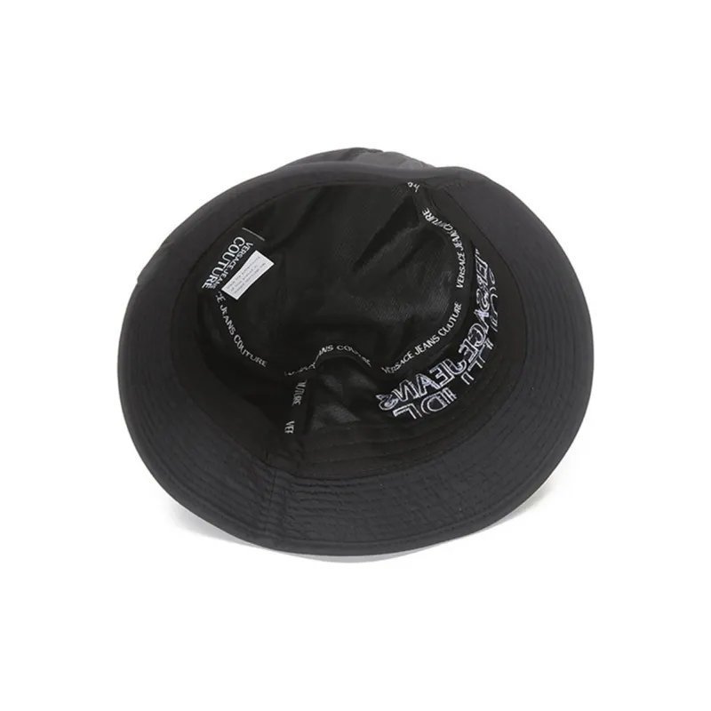 VERSACE JEANS COUTURE Bucket Hats Men Black White-4