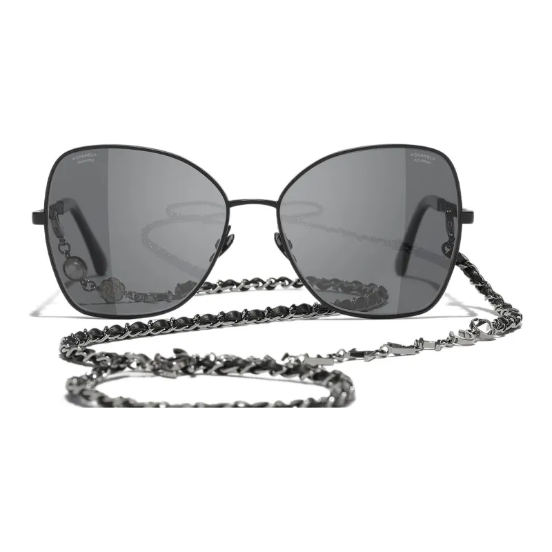 CHANEL Sunglasses Women's Black-0