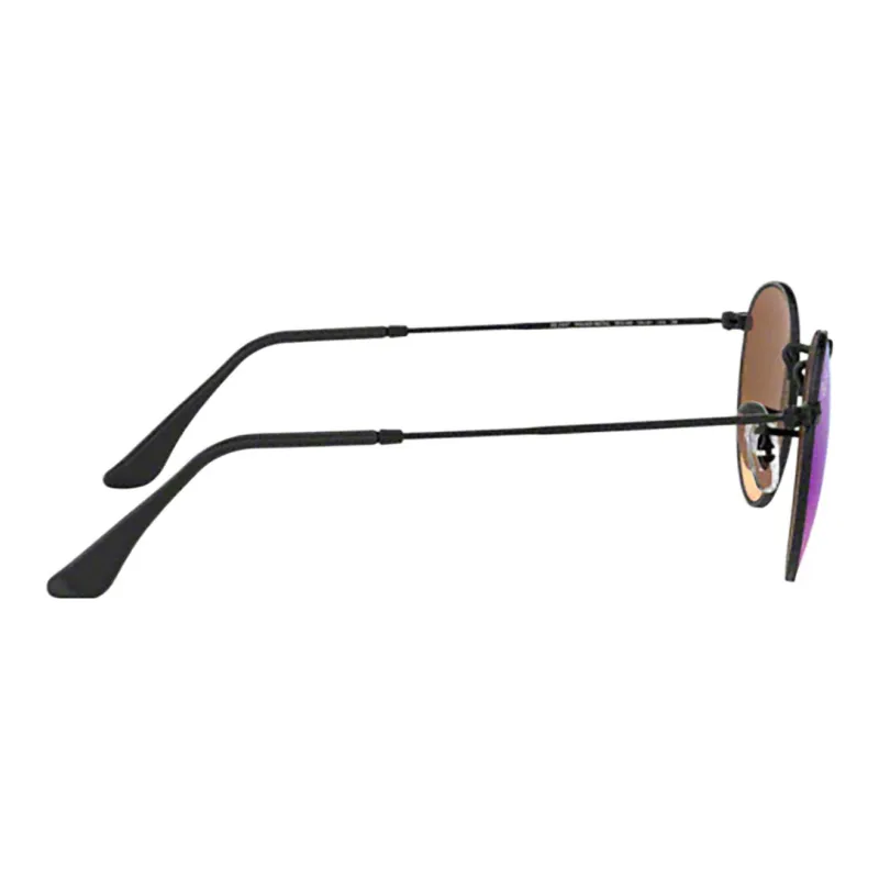 RayBan Round Flash Lenses Gradient Sunglasses-2