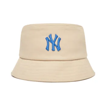 MLB New York Yankees Bucket Hats Kids Beige