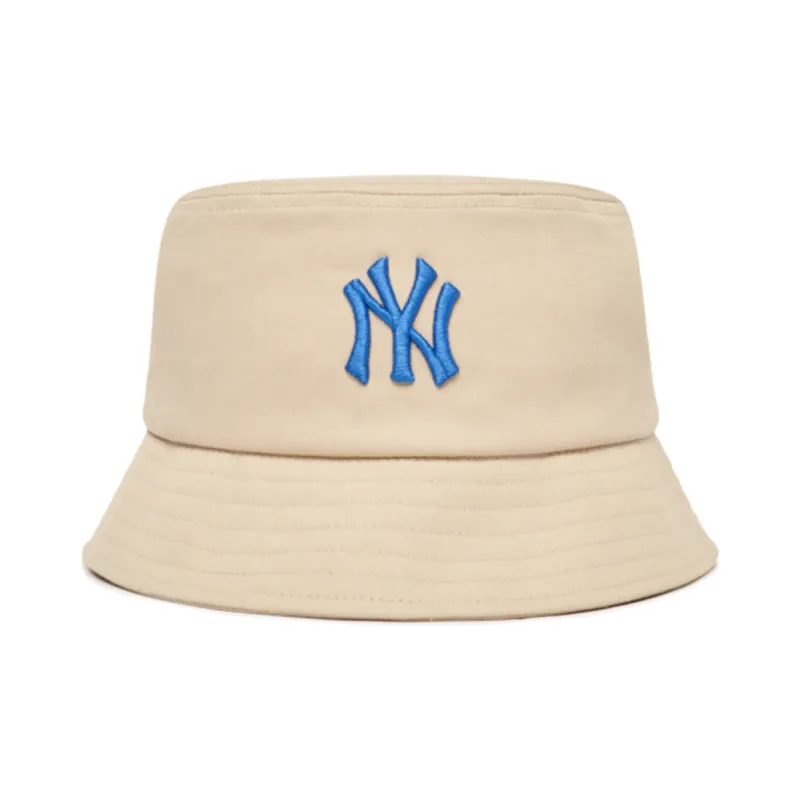 MLB New York Yankees Bucket Hats Kids Beige-0