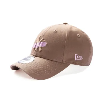New Era Cotton Baseball Caps Unisex Khaki