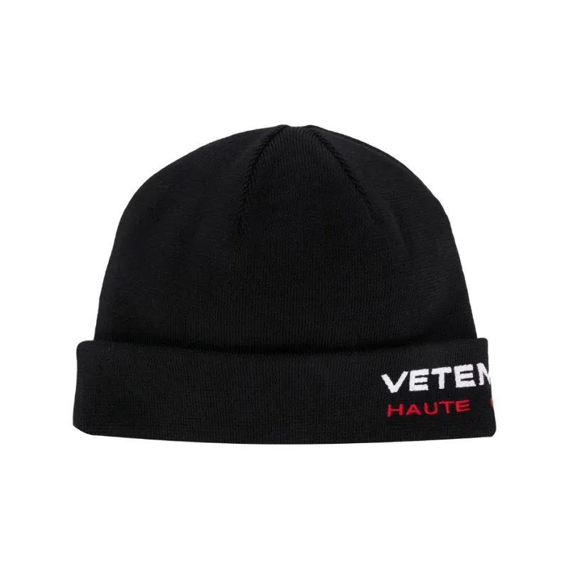 Vetements Beanies Unisex Black-0