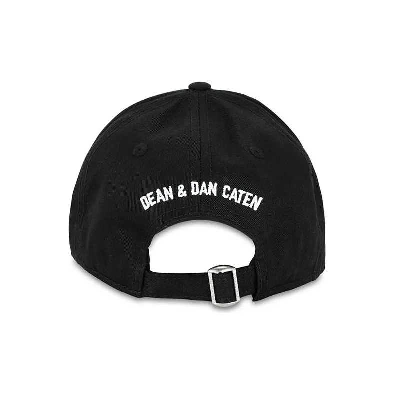 Dsquared2 Icon Logo Embroidered Distressed Baseball Cap-2