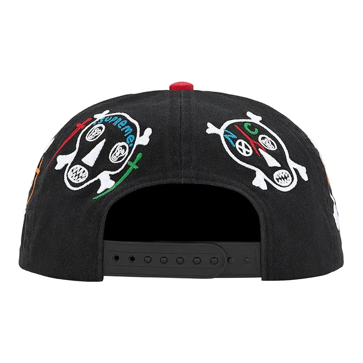Supreme Clayton Patterson Skulls 5 Panel-2