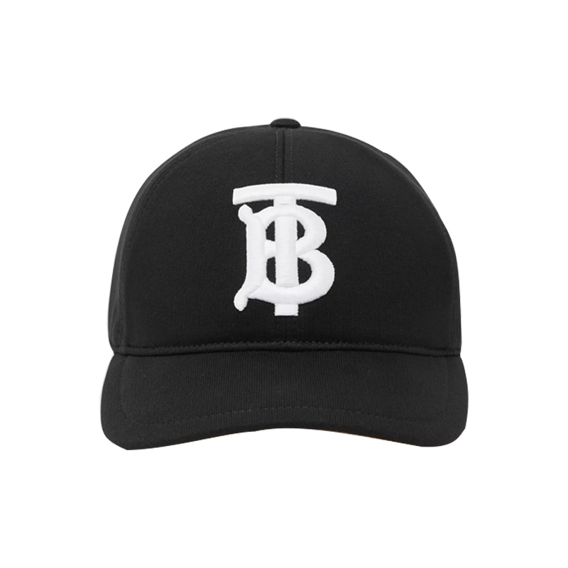 Burberry Crystal-Embellished TB Monogram Baseball Cap