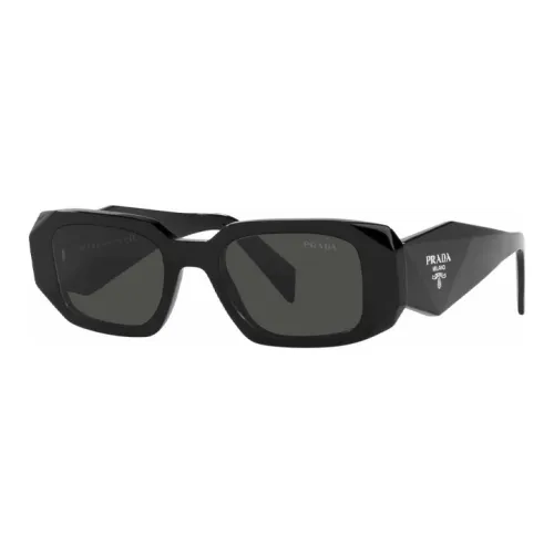 Prada PR 17WSF 51 Dark Grey & Black Sunglasses