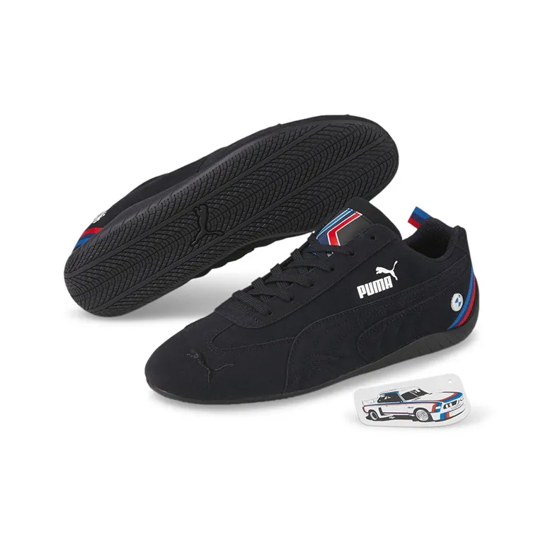 PUMA Speedcat Bmw Mms 'Black Red Blue'-4