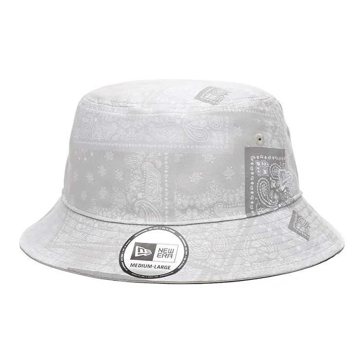 New Era Polyester Bucket Hats Unisex Beige-0