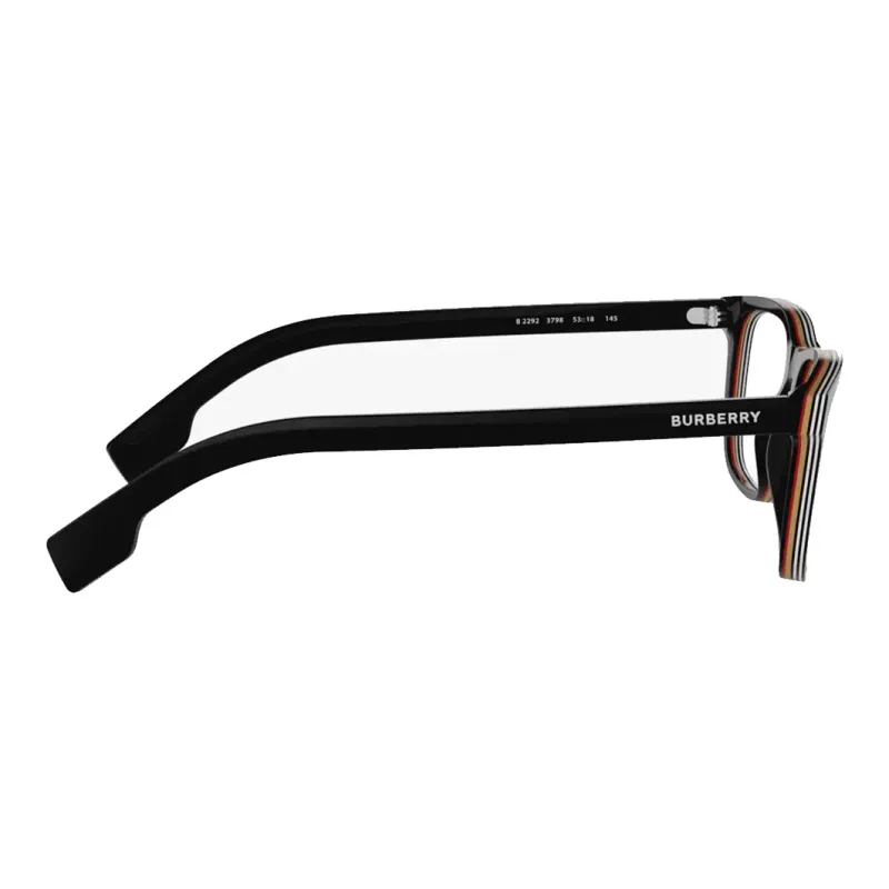 Burberry Eyeglass Frames Unisex Black-3